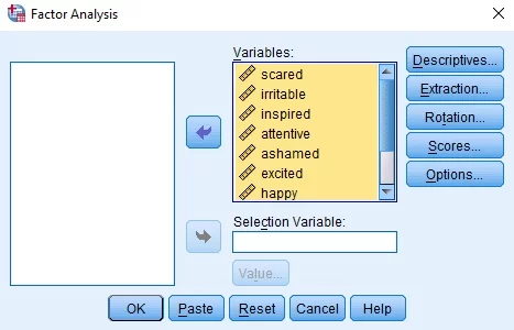 How to Run Exploratory Factor Analysis in SPSS - EFA Test