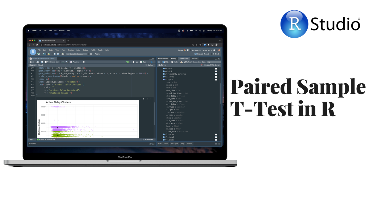 How to Perform Paired SAmples t Test in R - Rstudio Help