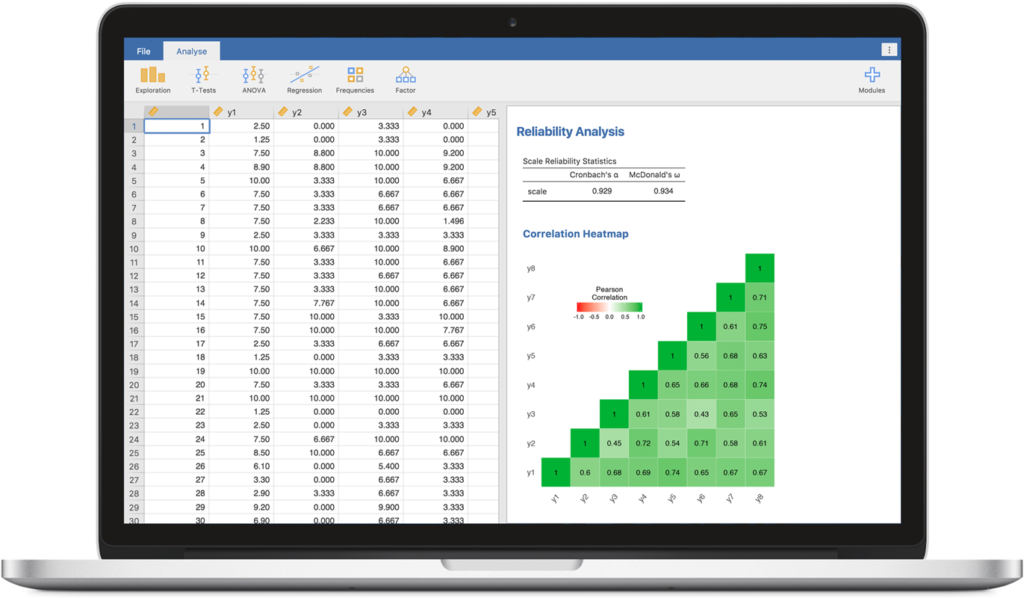 Jamovi Statistics Data Analysis Help Onlinespss